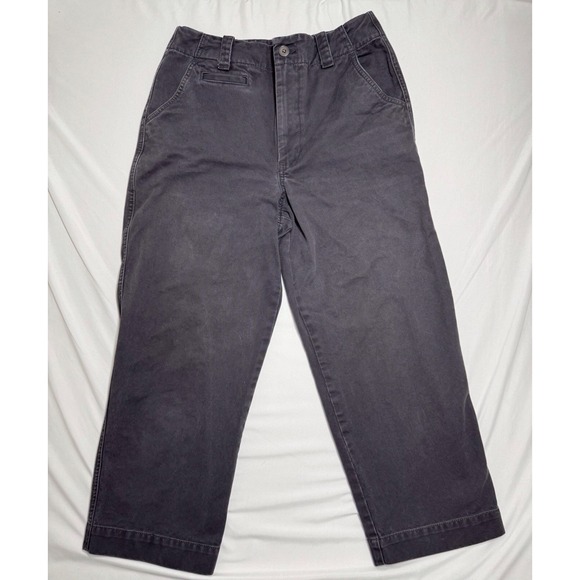 Madewell Pants - Madewell The Relaxed Chino Dark Gray/Black Pants Womens Size 4